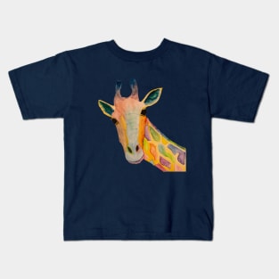 Single Curious Girfaffe Kids T-Shirt